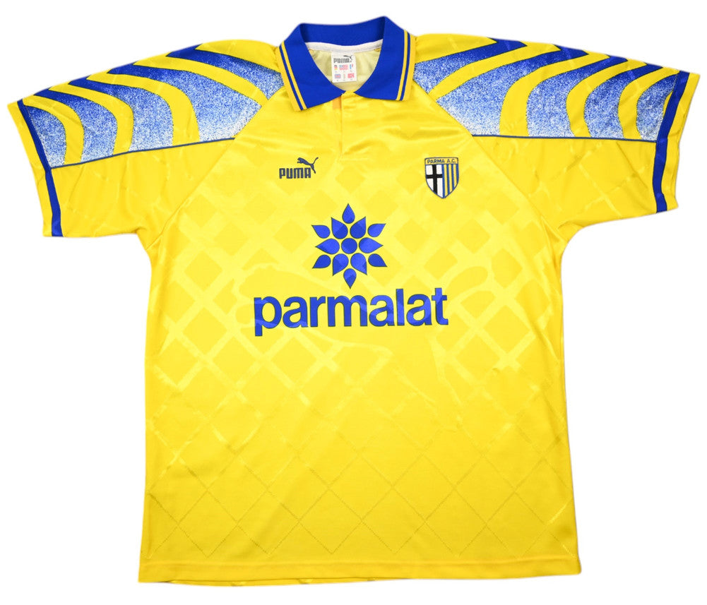 Maillot Parma AC Extérieur Puma 1995-96 Parmalat vintage - 9/10