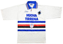 Maillot Extérieur Sampdoria 1995-96 Asics Nuova Tirrena vintage