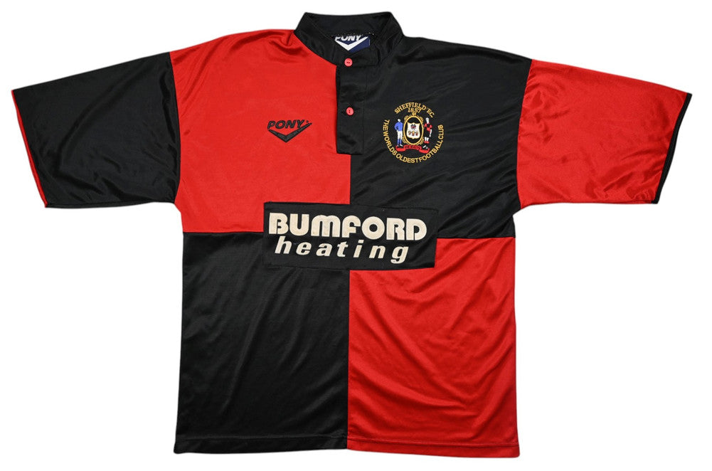 Maillot Sheffield FC Extérieur Pony 1995-96 vintage collector
