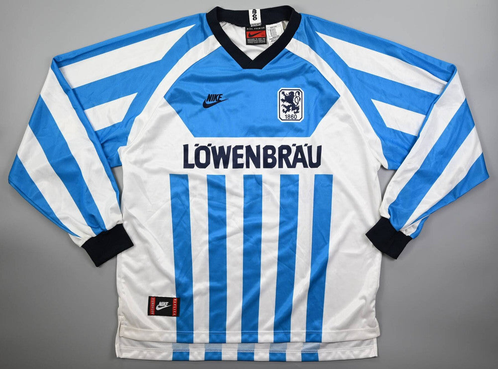 Maillot TSV 1860 München Domicile Nike 1995-96 Vintage Löwenbräu
