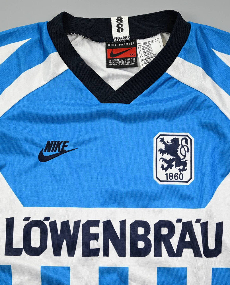 Maillot TSV 1860 München Domicile Nike 1995-96 Vintage Löwenbräu
