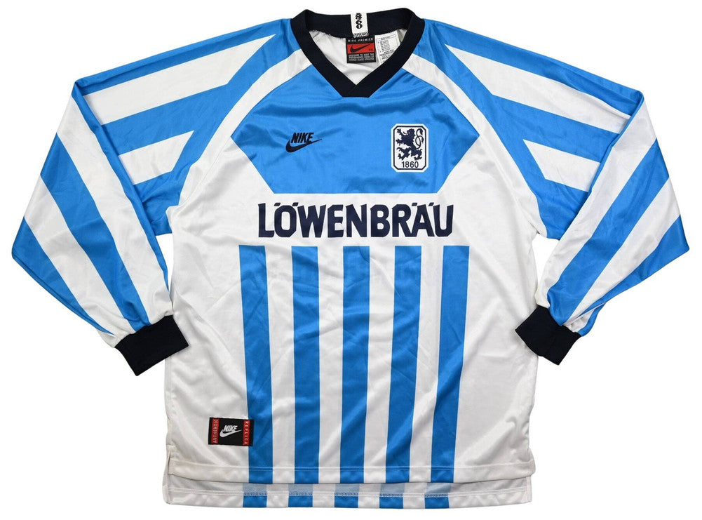 Maillot TSV 1860 München Domicile Nike 1995-96 Vintage Löwenbräu