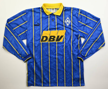 Maillot Werder Bremen 1995-96 Domicile Puma Vintage Baiano