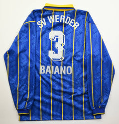 Maillot Werder Bremen 1995-96 Domicile Puma Vintage Baiano