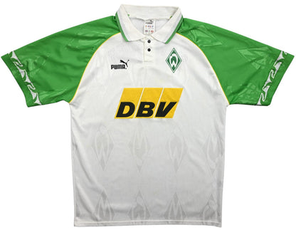 Maillot Werder Bremen Extérieur Puma 1995-96 vintage collector
