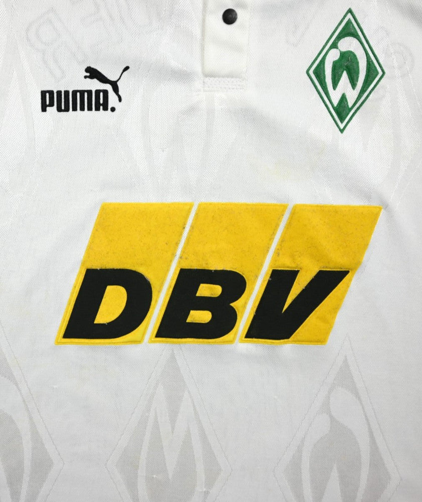 Maillot Werder Bremen Extérieur Puma 1995-96 vintage collector