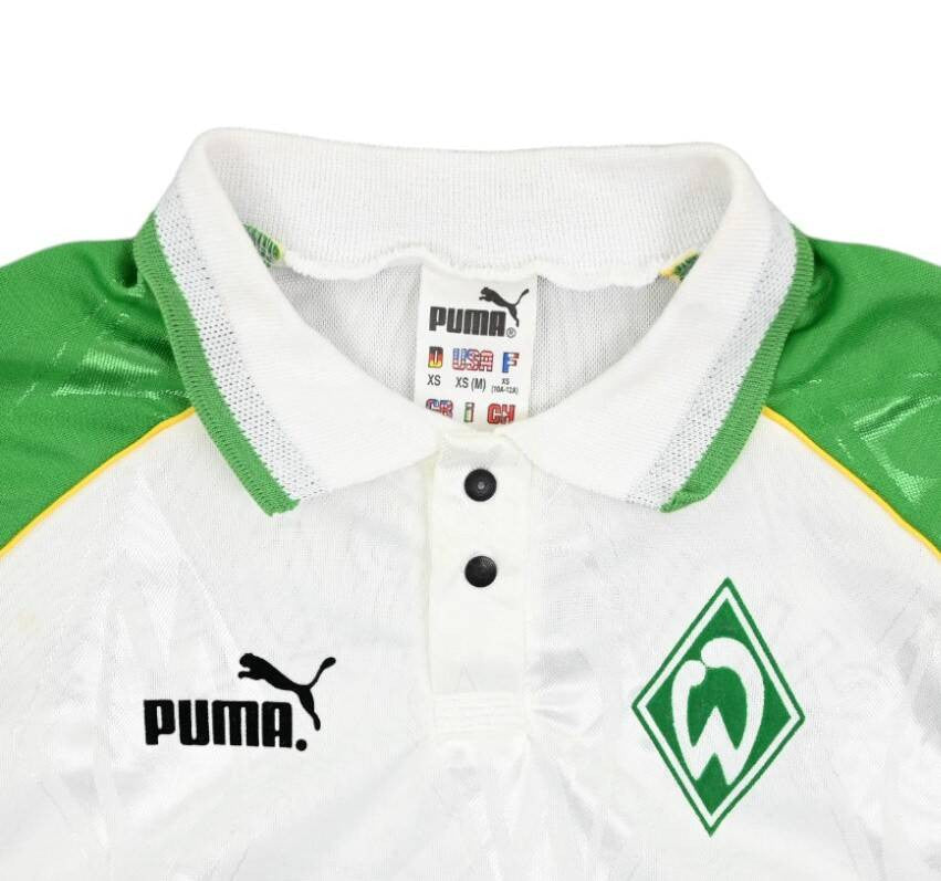Maillot Werder Bremen Extérieur Puma 1995-96 Vintage | 9/10