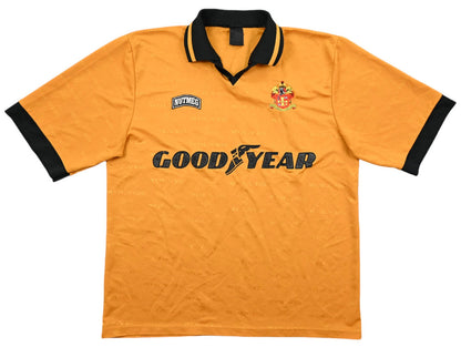 Maillot Wolverhampton Extérieur Nutmeg 1995-96 vintage Good Year