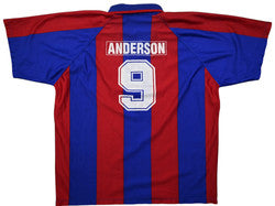 Maillot FC Barcelona 1995-97 Domicile Vintage Anderson XXL