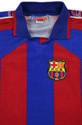 Maillot FC Barcelona 1995-97 De La Peña Domicile vintage L Boys