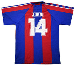 Maillot FC Barcelona 1995-97 Domicile Jordi Vintage Official
