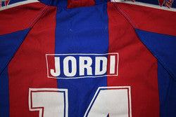 Maillot FC Barcelona 1995-97 Domicile Jordi Vintage Official