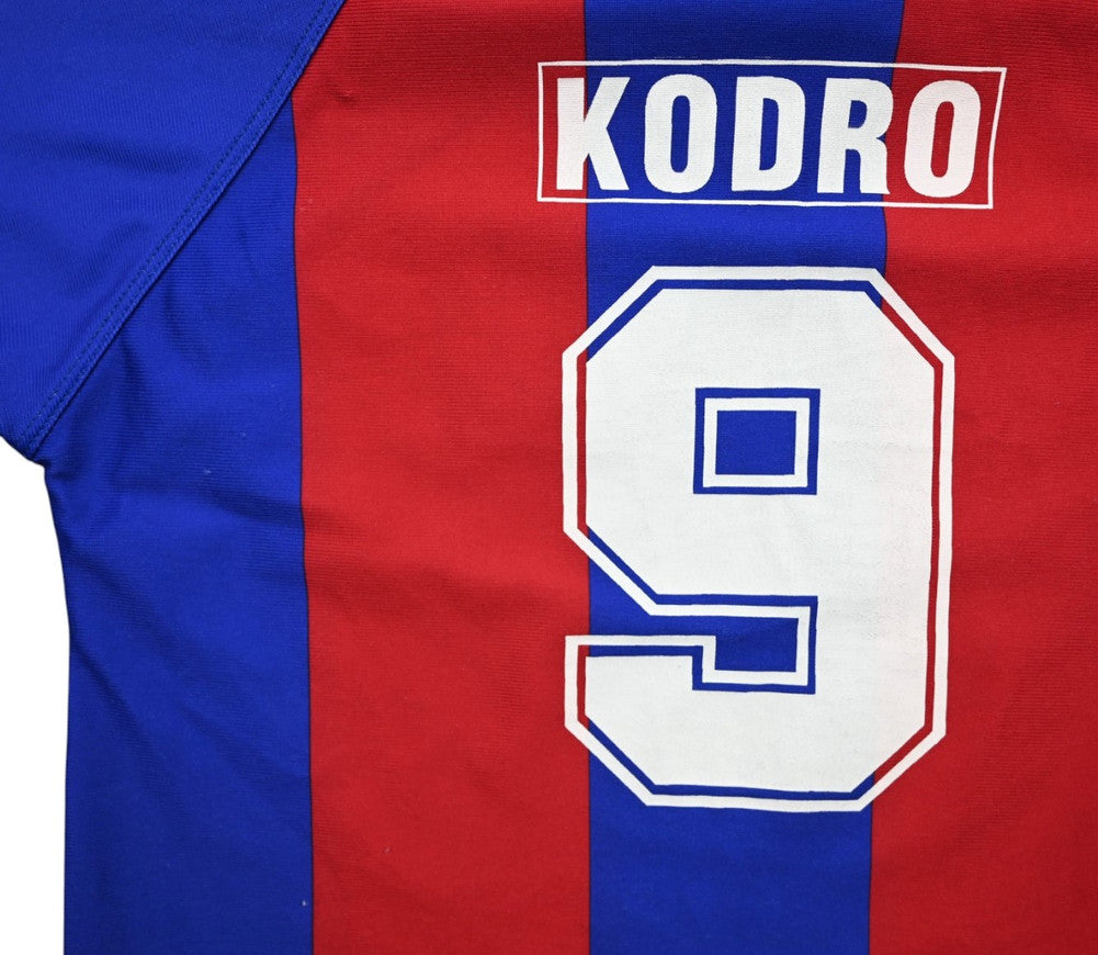 Maillot FC Barcelona 1995-97 Domicile Flocqué Kodro Vintage