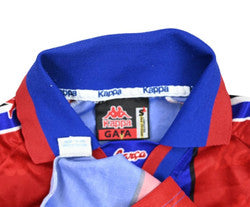 Maillot FC Barcelona 1995-97 Kappa Manches Longues Vintage S