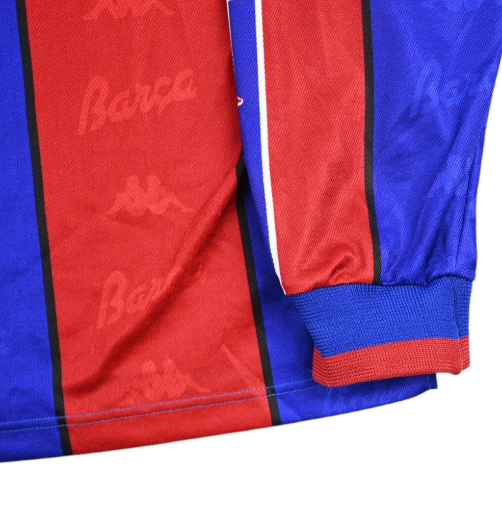 Maillot FC Barcelona 1995-97 Kappa Manches Longues Vintage S