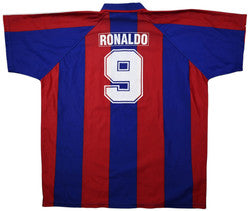 Maillot FC Barcelona 1995-97 Ronaldo Domicile Vintage Official