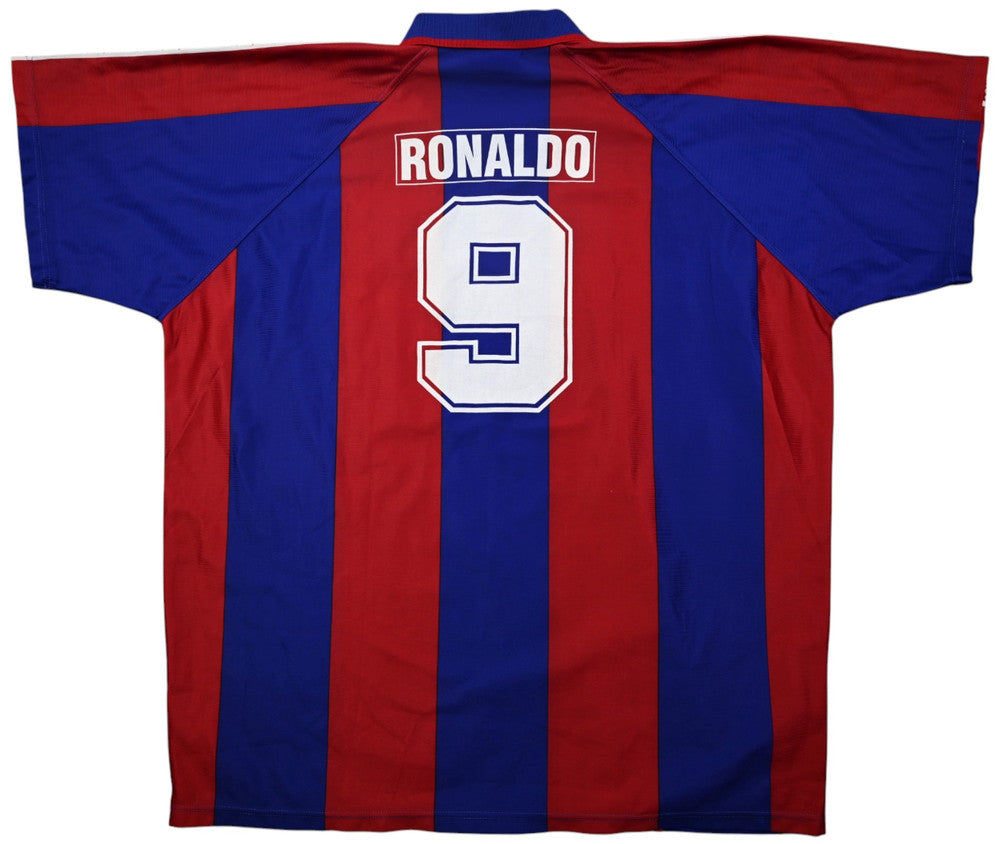 Maillot FC Barcelona 1995-97 Ronaldo Domicile Vintage Official