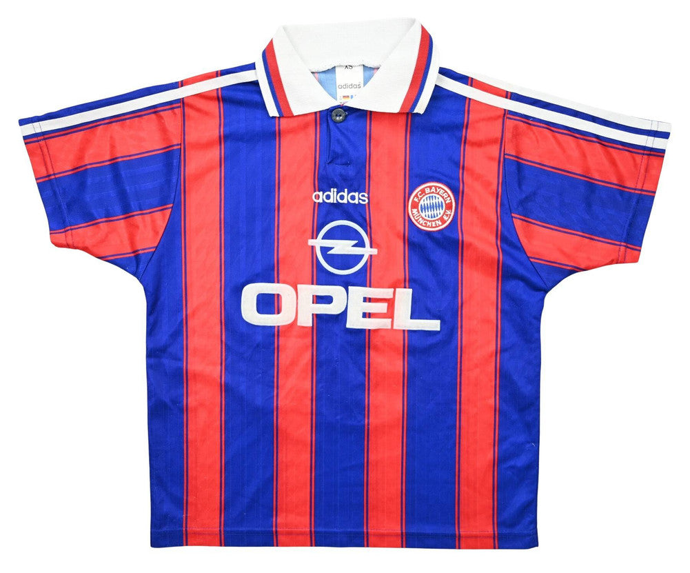 Maillot Bayern Munich 1995-97 Adidas #10 Domicile Vintage Opel
