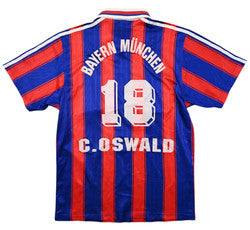 Maillot Bayern Munich Domicile 1995-97 Adidas OPEL vintage collector