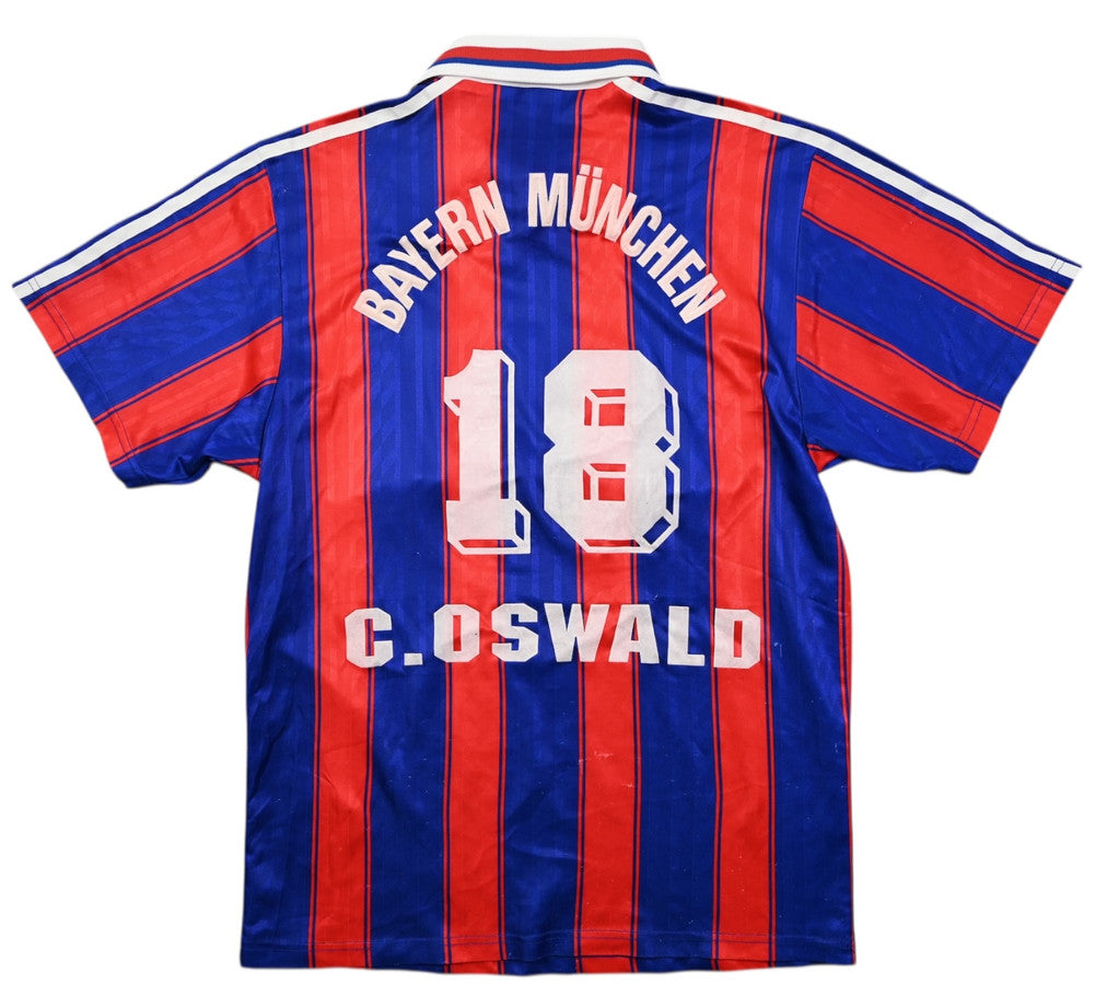 Maillot Bayern Munich Domicile 1995-97 Adidas OPEL vintage collector