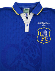 Maillot Chelsea Domicile 1995-97 Score Draw Vintage Collector