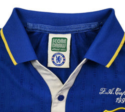 Maillot Chelsea Domicile 1995-97 Score Draw Vintage Collector