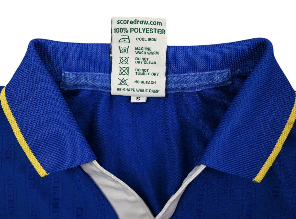 Maillot Chelsea Domicile 1995-97 Score Draw Vintage Collector