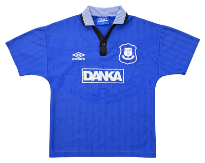 Maillot Everton 1995-97 Umbro vintage L Boys | DANKA