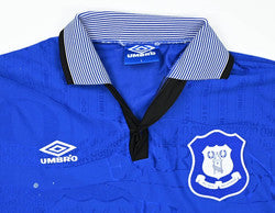 Maillot Everton Domicile 1995-97 Umbro Vintage DANKA - L