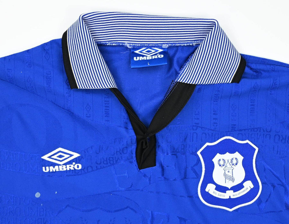 Maillot Everton Domicile 1995-97 Umbro Vintage DANKA - L