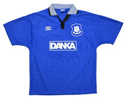 Maillot Everton Domicile 1995-97 Umbro Vintage DANKA - L