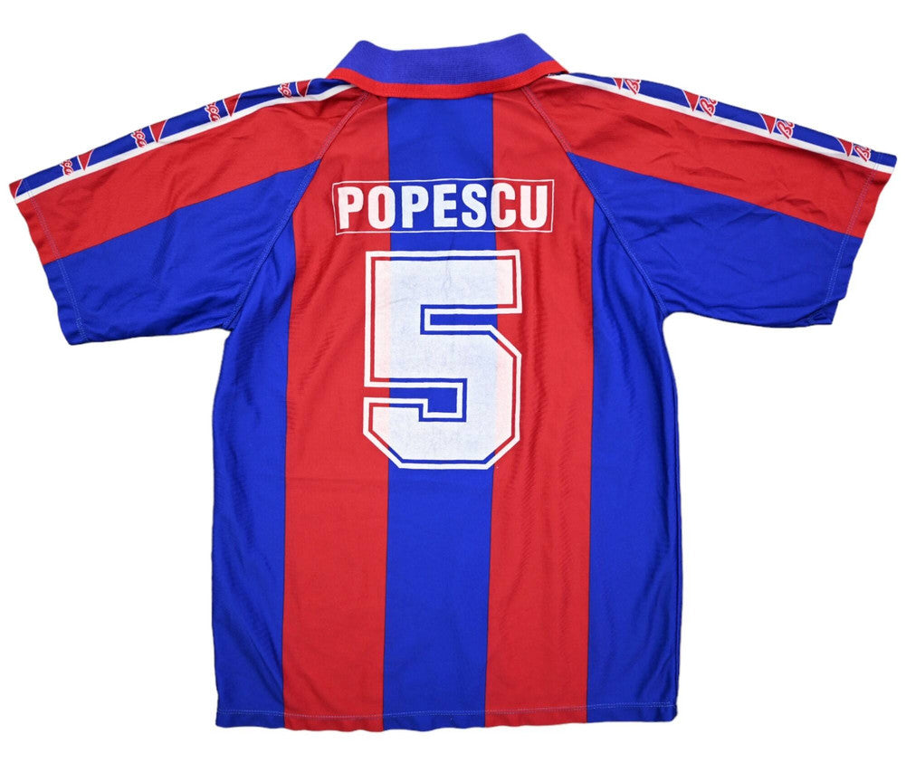 Maillot FC Barcelona 1995-97 Popescu Domicile Vintage Kappa