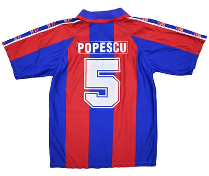 Maillot FC Barcelona 1995-97 Popescu Domicile Vintage Kappa