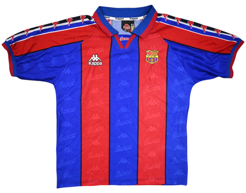 Maillot FC Barcelona Domicile Kappa 1995-97 Vintage | 8/10
