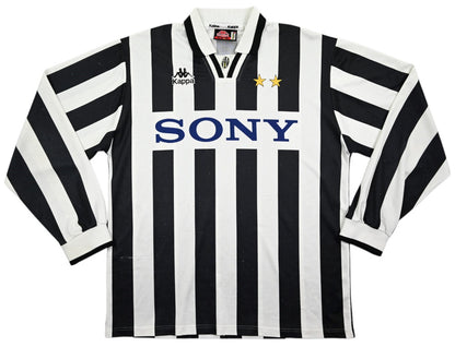 Maillot Juventus 1995-97 Kappa Domicile Manches Longues vintage