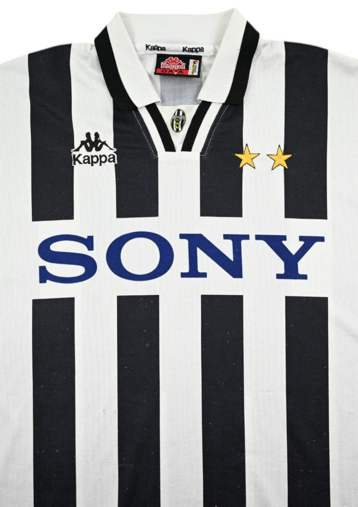 Maillot Juventus 1995-97 Kappa Domicile Manches Longues vintage