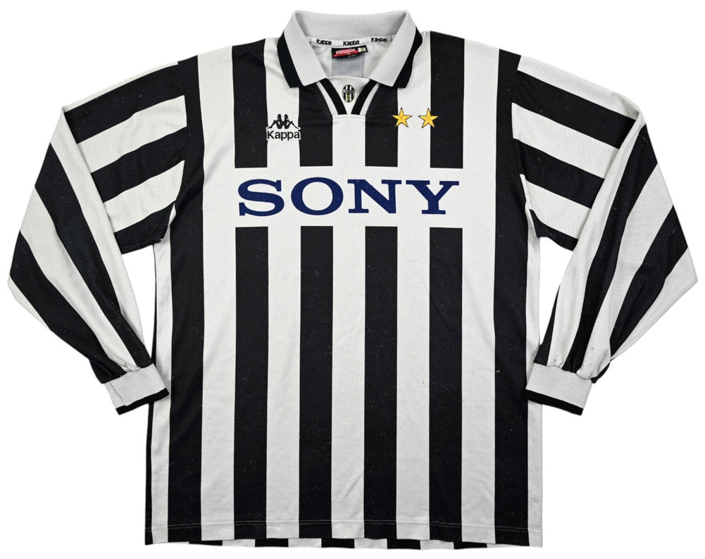 Maillot Juventus Domicile Kappa 1995-97 Manches Longues Vintage