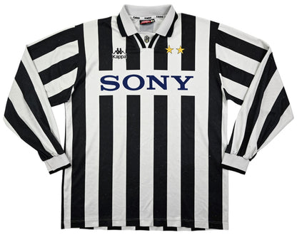 Maillot Juventus Domicile Kappa 1995-97 Manches Longues Vintage