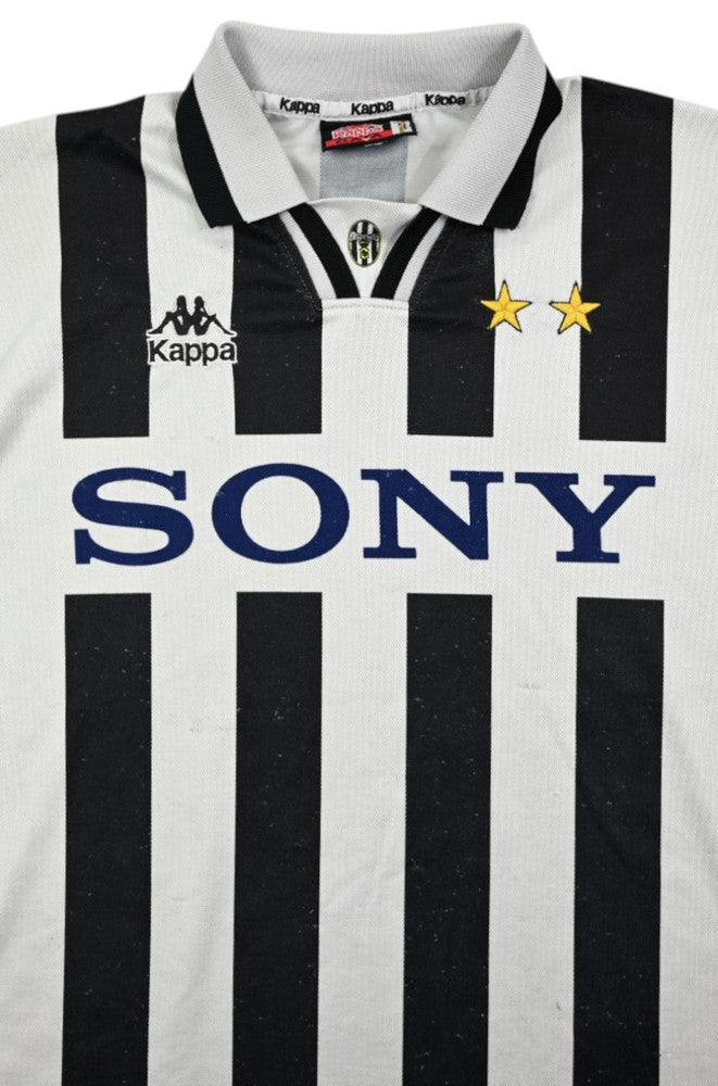 Maillot Juventus Domicile Kappa 1995-97 Manches Longues Vintage