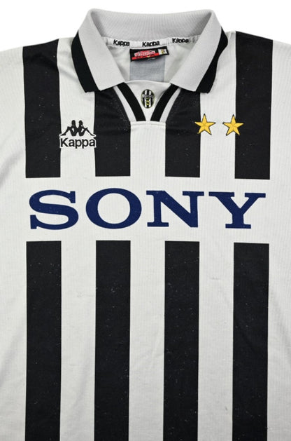 Maillot Juventus Domicile Kappa 1995-97 Manches Longues Vintage