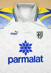 Maillot Parma AC Extérieur Puma 1995-97 Vintage Parmalat - Collector