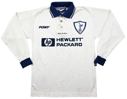 Maillot Tottenham 1995-97 Manches Longues Pony Vintage Domicile