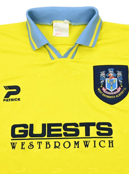 Maillot West Bromwich Albion Extérieur Patrick 1995-97 vintage XL