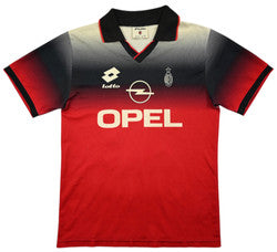 Maillot AC Milan 1996-97 Baggio Lotto Domicile Vintage