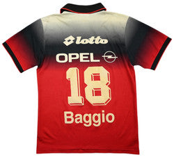 Maillot AC Milan 1996-97 Baggio Lotto Domicile Vintage