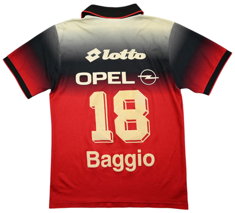Maillot AC Milan 1996-97 Baggio Lotto Domicile Vintage