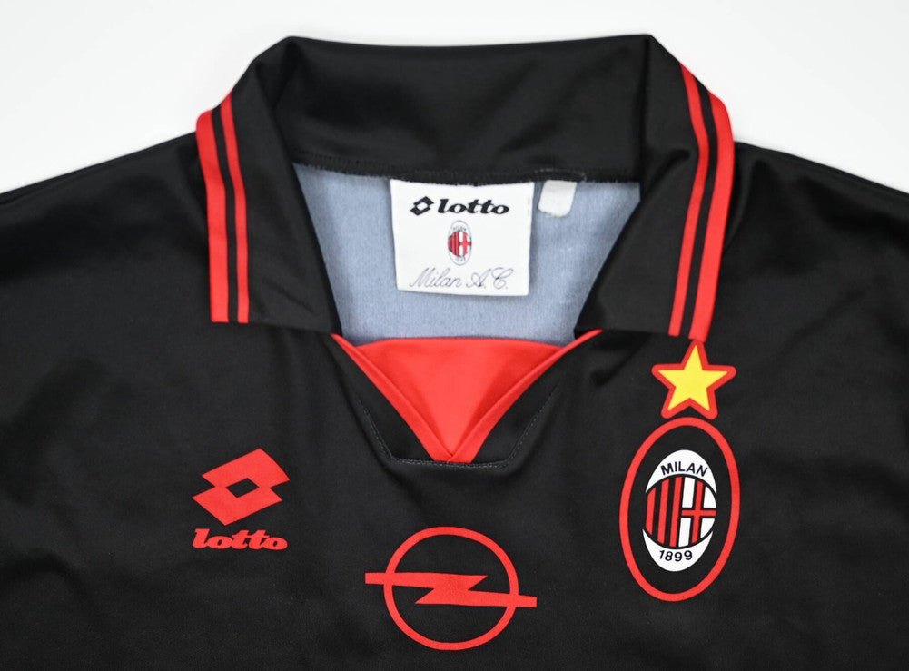 Maillot AC Milan Extérieur 1996-97 Lotto Vintage XXL Manches Longues