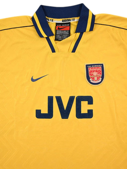 Maillot Arsenal Extérieur 1996-97 Nike JVC Vintage | Taille L