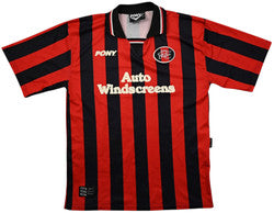 Maillot Birmingham City 1996-97 Pony Domicile vintage Auto Windscreens