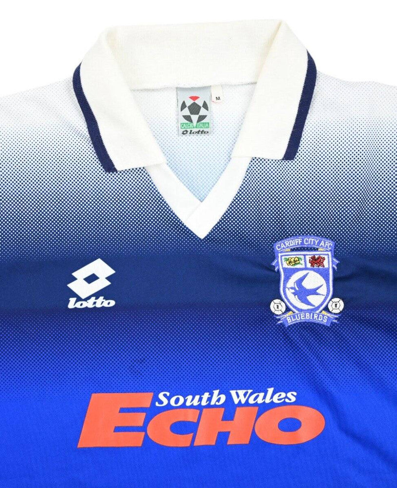 Maillot Cardiff City Domicile 1996-97 Lotto Vintage | Echo